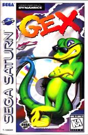 Box cover for Gex on the Sega Saturn.