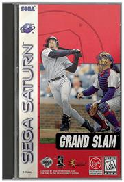 Box cover for Grand Slam on the Sega Saturn.