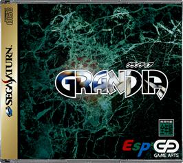 Box cover for Grandia on the Sega Saturn.
