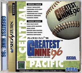 Box cover for Greatest Nine '96 on the Sega Saturn.