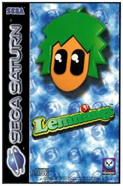 Box cover for Lemmings 3D on the Sega Saturn.