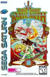 Box cover for Magic Knight Rayearth on the Sega Saturn.