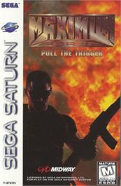 Box cover for Maximum Force on the Sega Saturn.