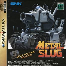 Box cover for Metal Slug - Super Vehicle-001 on the Sega Saturn.