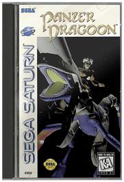 Box cover for Panzer Dragoon on the Sega Saturn.