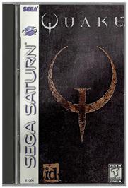 Box cover for Quake on the Sega Saturn.