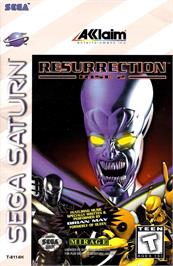 Box cover for Rise 2 - Resurrection on the Sega Saturn.