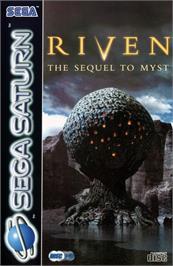 Box cover for Riven - The Sequel to Myst on the Sega Saturn.