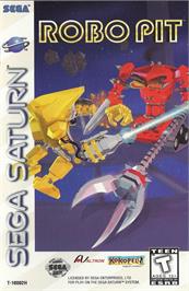 Box cover for Robo Pit on the Sega Saturn.