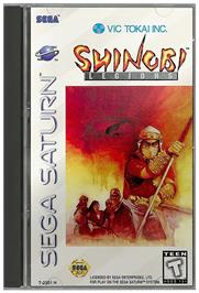 Box cover for Shinobi Legions on the Sega Saturn.