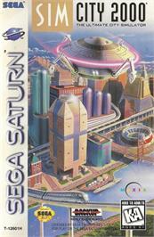 Box cover for Simcity 2000 on the Sega Saturn.