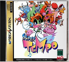 Box cover for Super Tempo on the Sega Saturn.