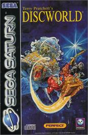 Box cover for Terry Pratchett's Discworld on the Sega Saturn.