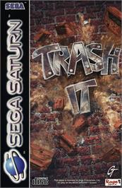 Box cover for Trash It on the Sega Saturn.