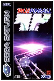 Box cover for True Pinball on the Sega Saturn.
