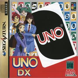 Box cover for Uno DX on the Sega Saturn.
