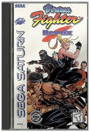 Box cover for Virtua Fighter Remix on the Sega Saturn.