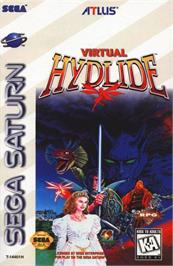 Box cover for Virtual Hydlide on the Sega Saturn.