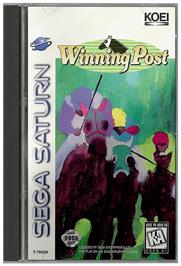 Box cover for Winning Post on the Sega Saturn.