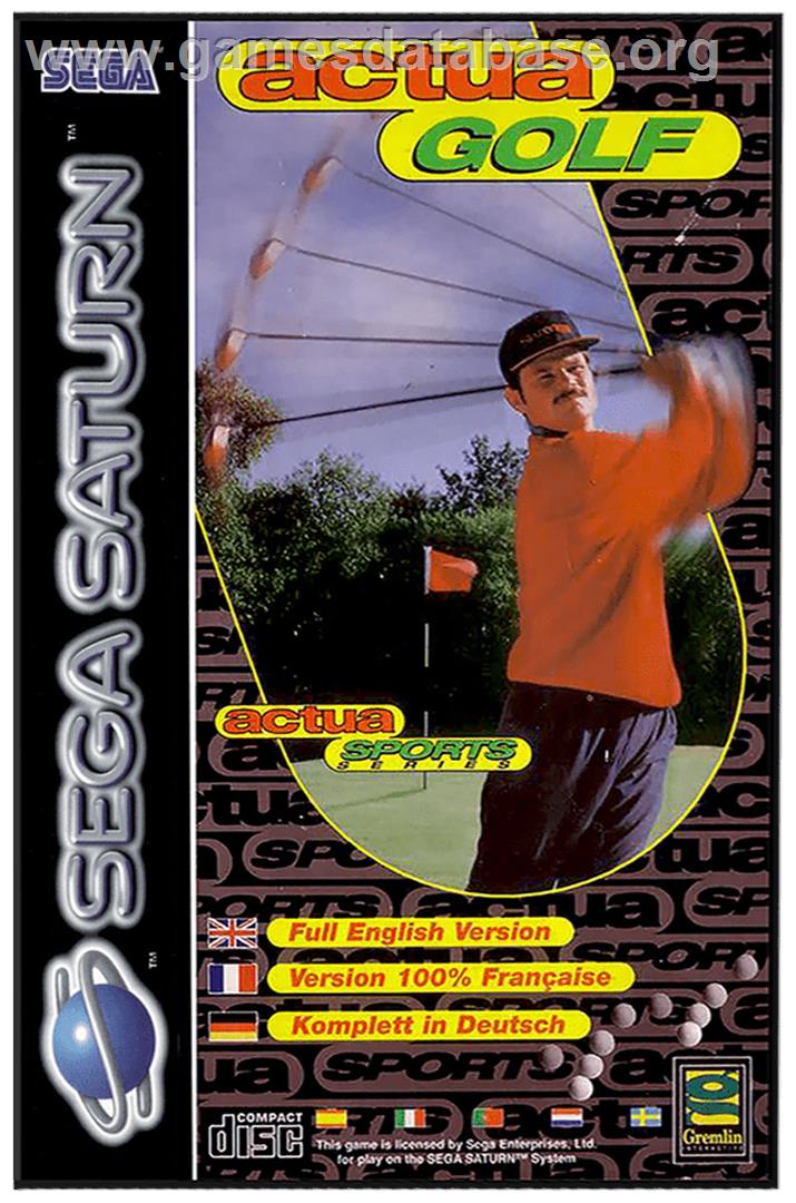 Actua Golf - Sega Saturn - Artwork - Box