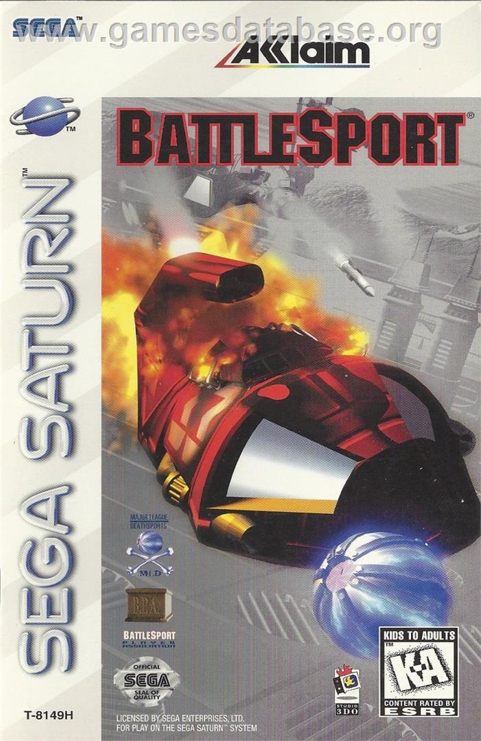 BattleSport - Sega Saturn - Artwork - Box