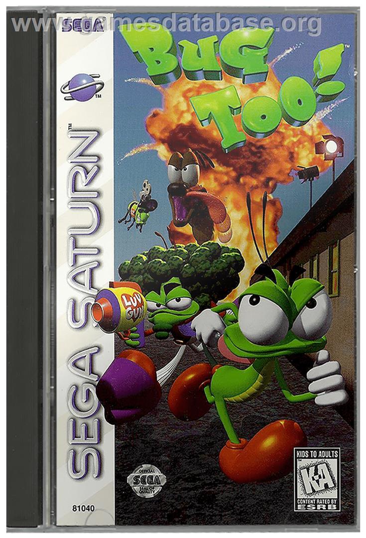 Bug Too - Sega Saturn - Artwork - Box