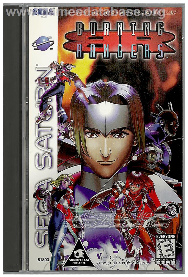 Burning Rangers - Sega Saturn - Artwork - Box