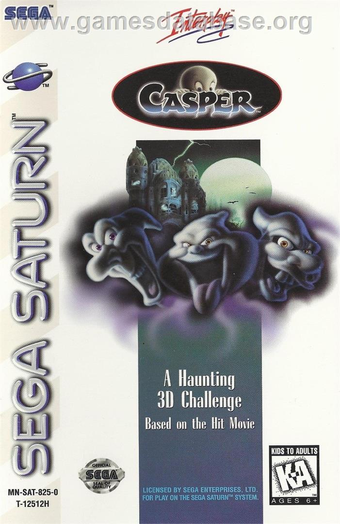 Casper - Sega Saturn - Artwork - Box