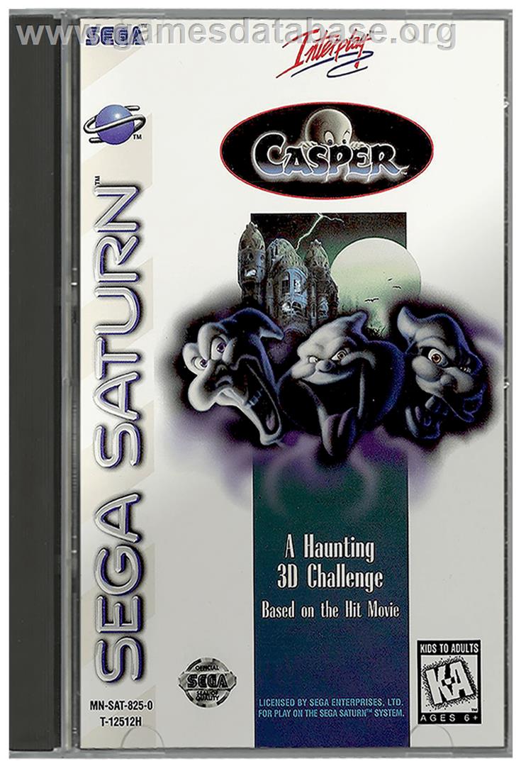 Casper - Sega Saturn - Artwork - Box
