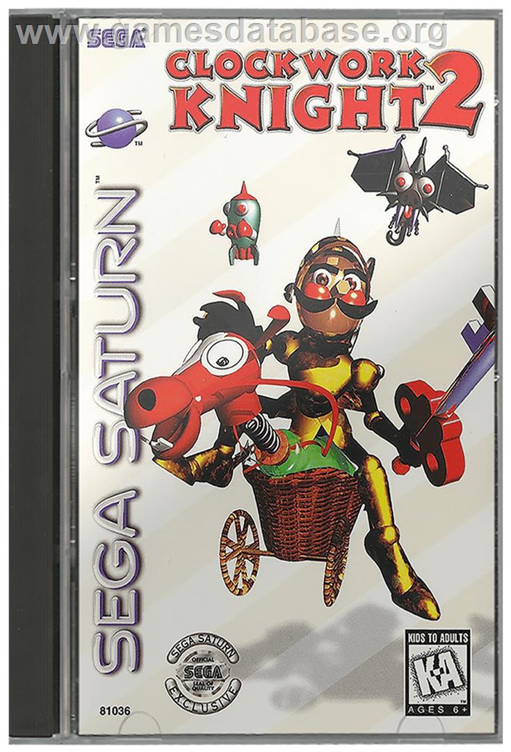 Clockwork Knight 2 - Sega Saturn - Artwork - Box