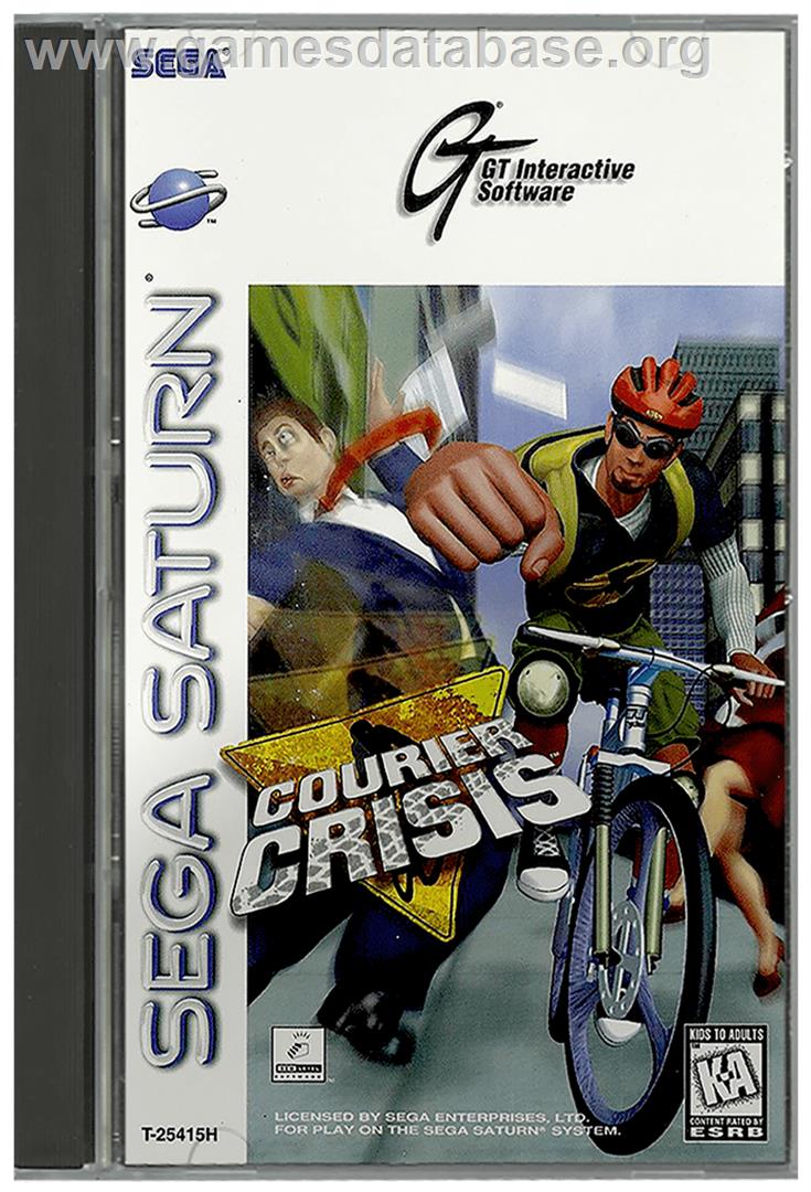 Courier Crisis - Sega Saturn - Artwork - Box