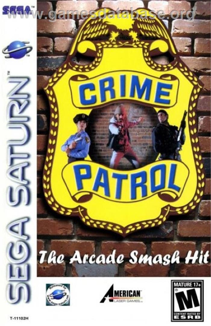 Crime Patrol - Sega Saturn - Artwork - Box