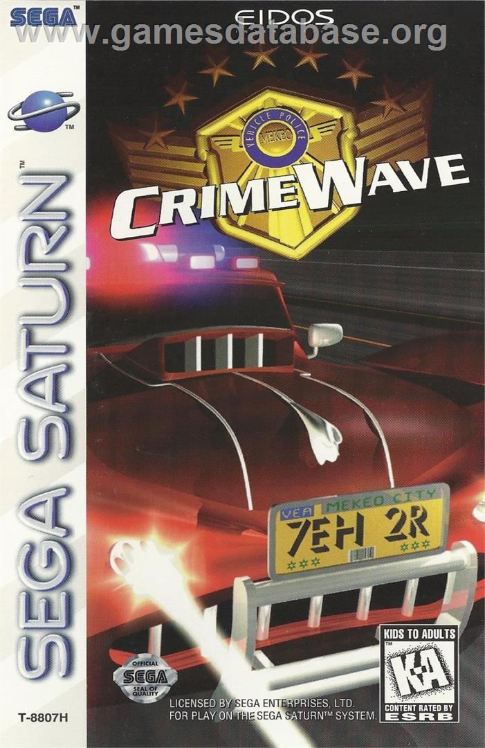 Crimewave - Sega Saturn - Artwork - Box