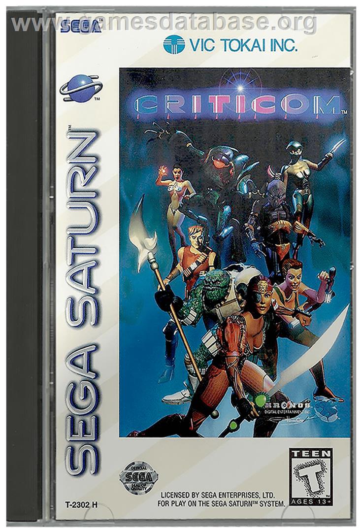 Criticom: The Critical Combat - Sega Saturn - Artwork - Box