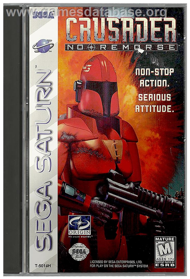 Crusader: No Remorse - Sega Saturn - Artwork - Box