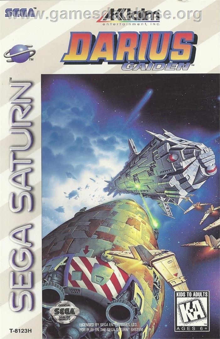 Darius Gaiden - Sega Saturn - Artwork - Box