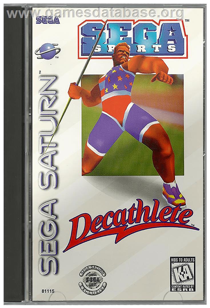 Decathlete - Sega Saturn - Artwork - Box