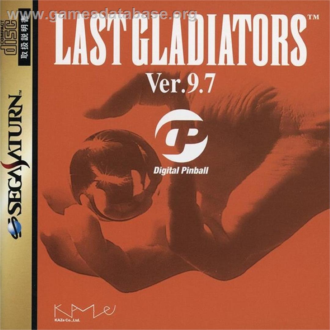 Digital Pinball - Last Gladiators Ver. 9.7 - Sega Saturn - Artwork - Box