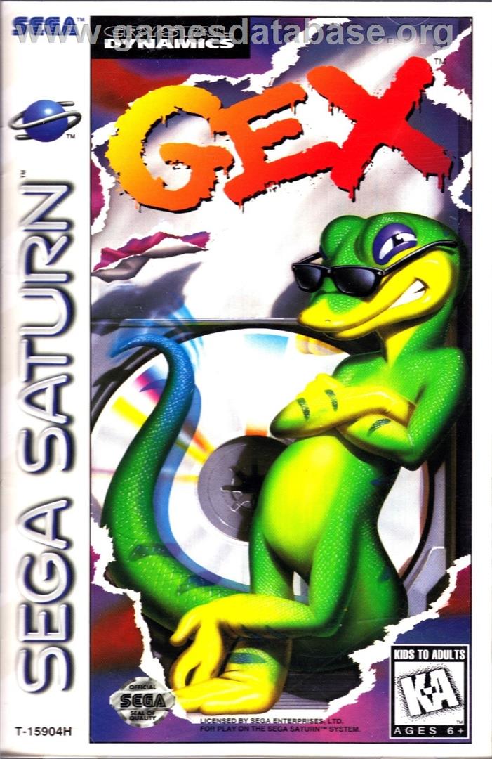 Gex - Sega Saturn - Artwork - Box