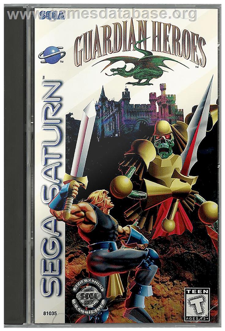 Guardian Heroes - Sega Saturn - Artwork - Box