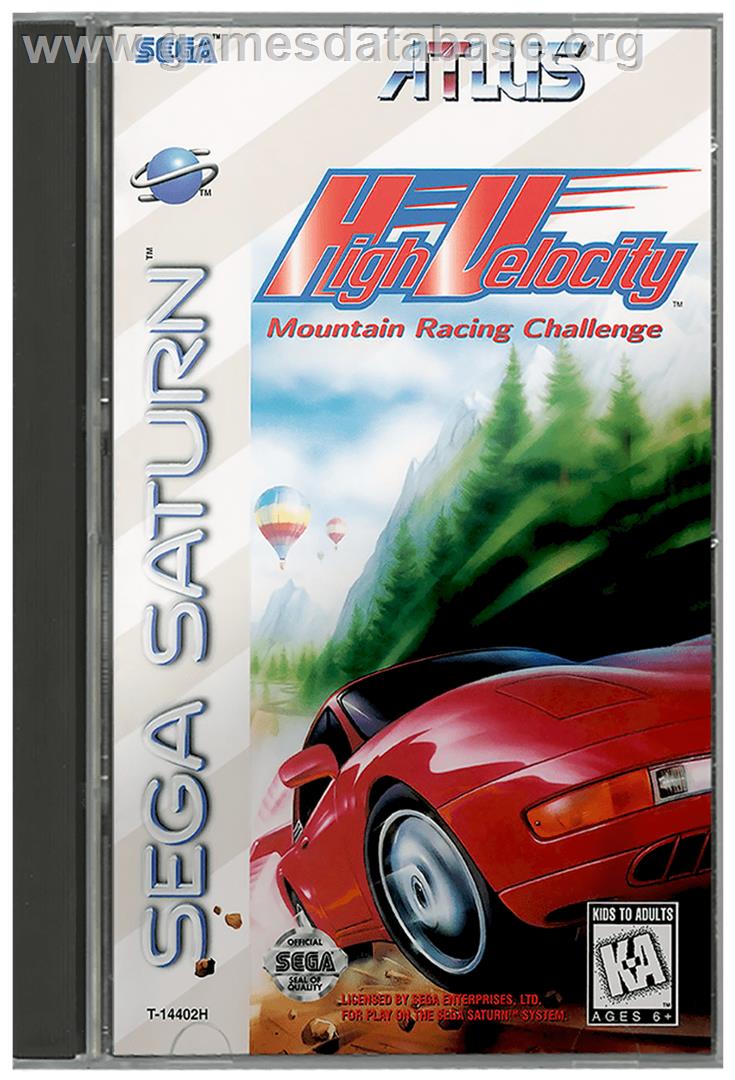 High Velocity: Mountain Racing Challenge - Sega Saturn - Artwork - Box