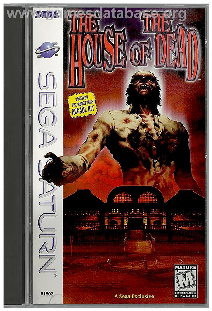 House of the Dead - Sega Saturn - Artwork - Box