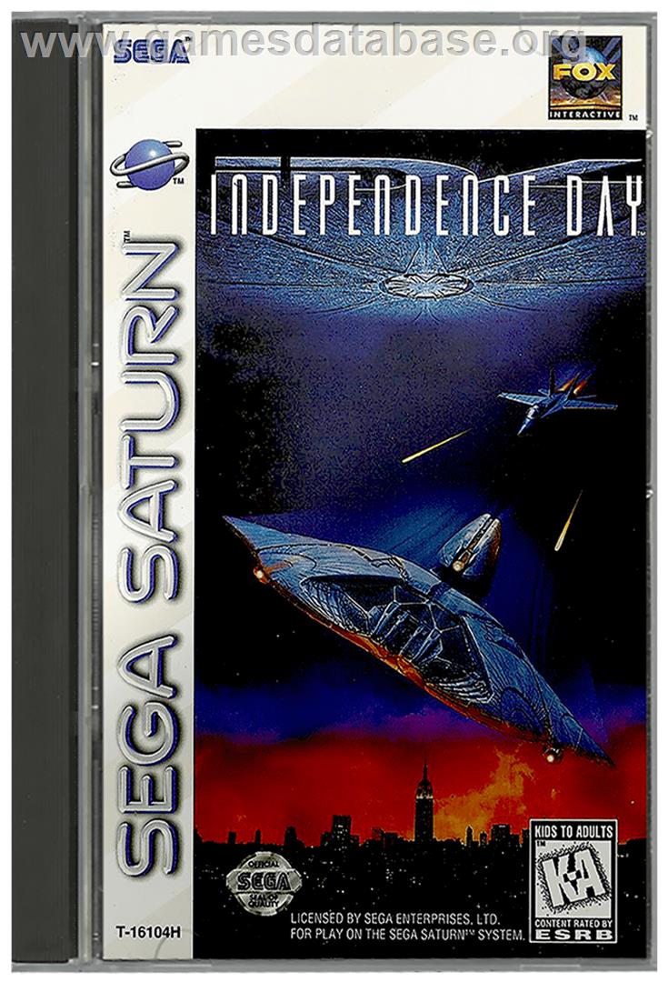 Independence Day: The Game - Sega Saturn - Artwork - Box