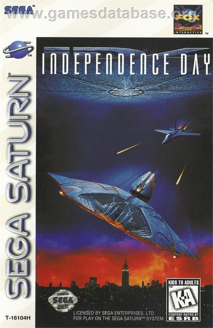 Independence Day - Sega Saturn - Artwork - Box