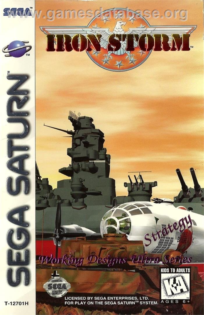 Iron Storm - Sega Saturn - Artwork - Box