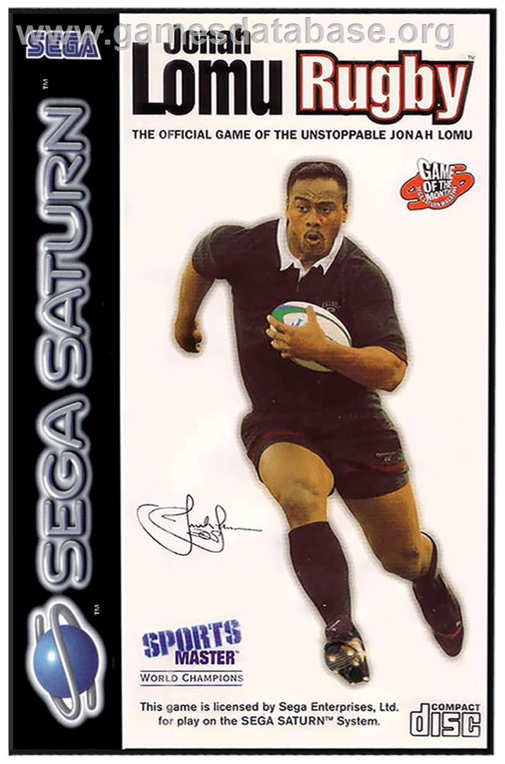 Jonah Lomu Rugby - Sega Saturn - Artwork - Box