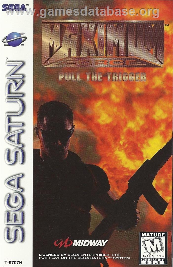 Maximum Force - Sega Saturn - Artwork - Box