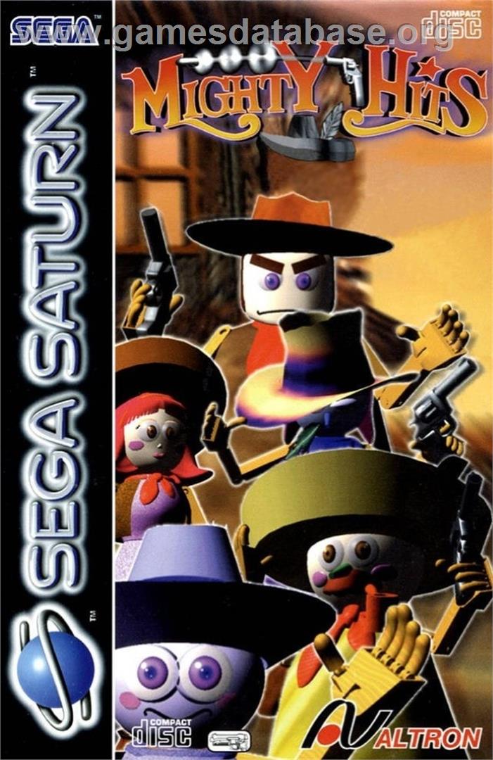 Mighty Hits - Sega Saturn - Artwork - Box