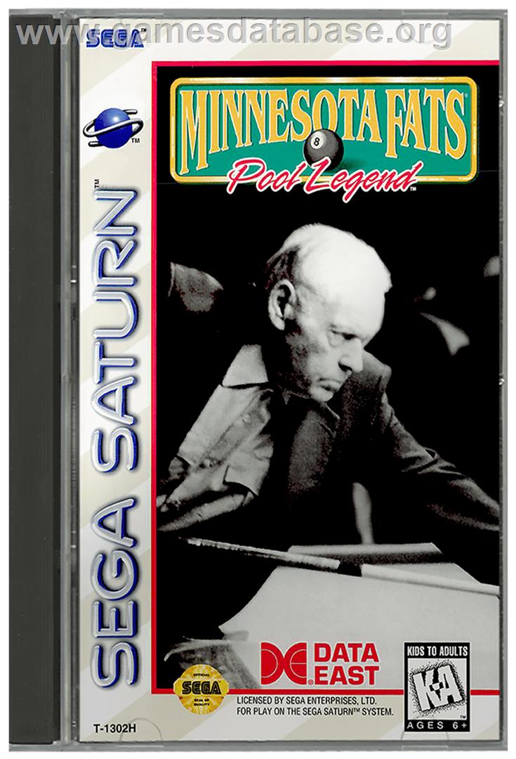 Minnesota Fats: Pool Legend - Sega Saturn - Artwork - Box
