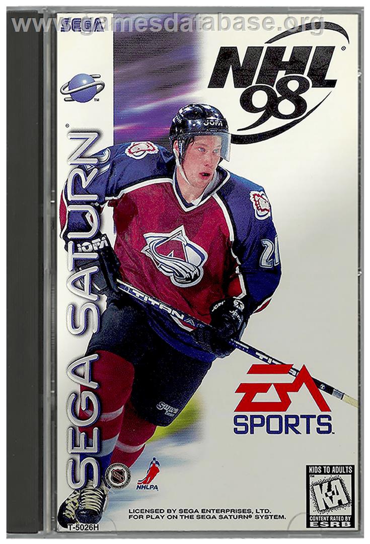 NHL '98 - Sega Saturn - Artwork - Box